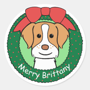 Sticker Rond Bretagne Espagne Noël