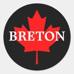 STICKER ROND BRETON