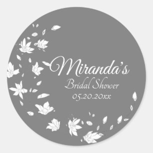 Sticker Rond Bridal Shower