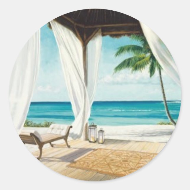 Sticker Rond brise marine (Devant)