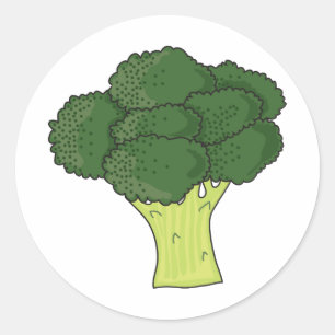Sticker Rond Brocolli