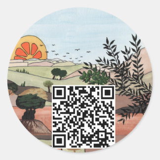 Sticker Rond Brodeurs de Gaza