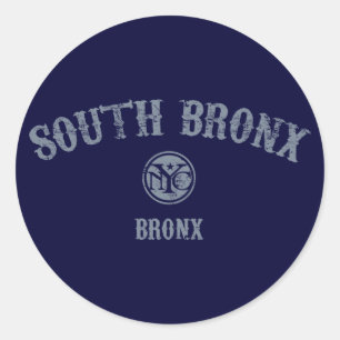 Sticker Rond Bronx du sud