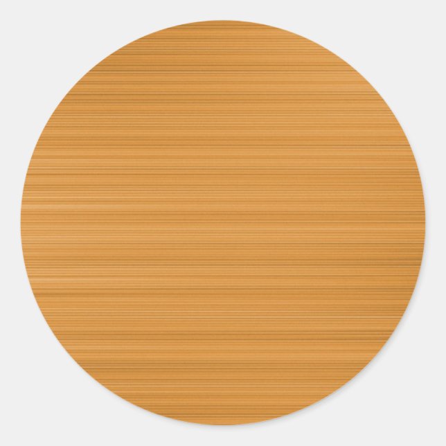Sticker Rond Brossé Ocre Tan (Devant)