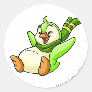 Sticker Rond Bruce Green