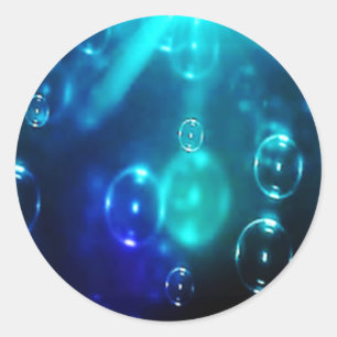 Sticker Rond Bubbles