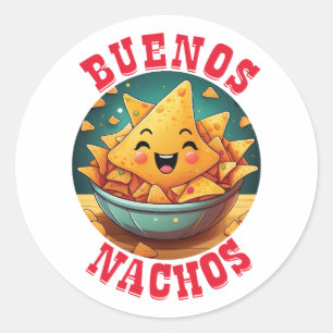 Sticker Rond Buenos Nachos