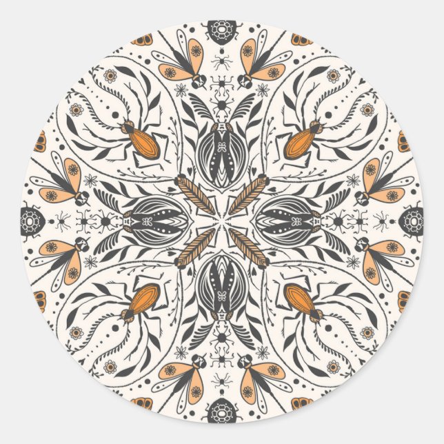 Sticker Rond Bugs (Devant)