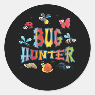 Sticker Rond Bugs Insectes Ladybug Biologiste Entomologie Étudi