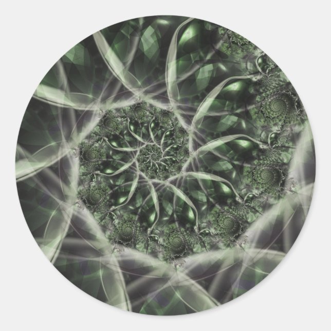 Sticker Rond Bulles de la faune (Devant)