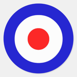 Sticker Rond Bullseye