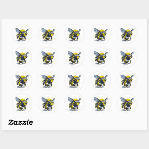Sticker Rond Bumble