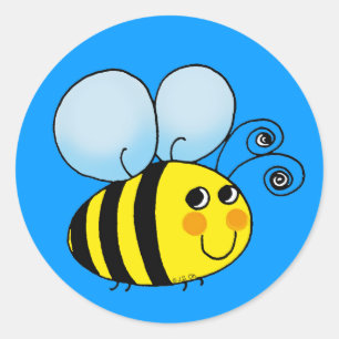 Sticker Rond Bumble bebe