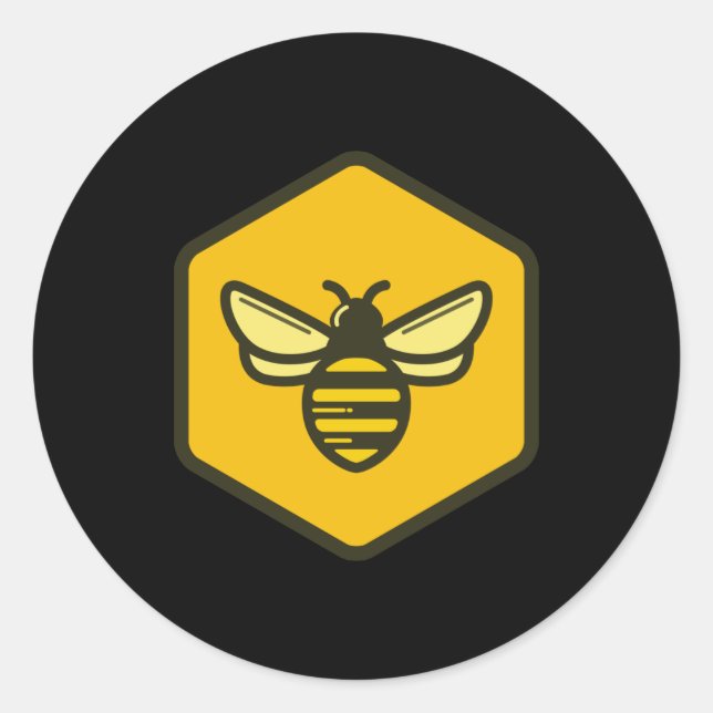 Sticker Rond Bumblebee (Devant)
