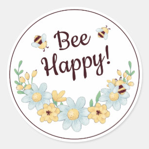 Sticker Rond Bumblebee