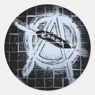 Sticker Rond Bumper rond/Sticker de fenêtre Libra