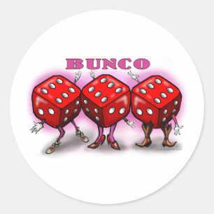 Sticker Rond Bunco (homonymie)