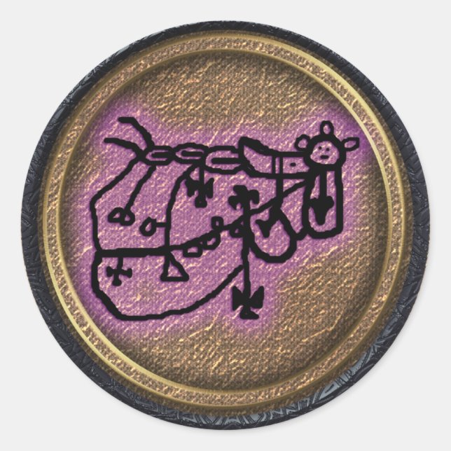 Sticker Rond bune (Devant)