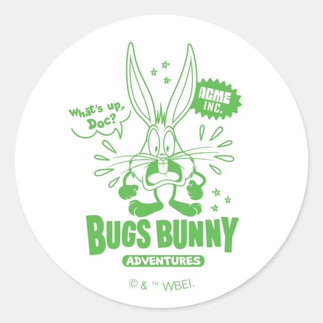 STICKER ROND BUNNY™ (Devant)