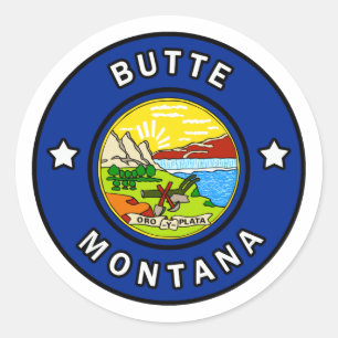 Sticker Rond Butte Montana