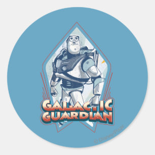 Sticker Rond Buzz Lightyear : Gallactic Guardian
