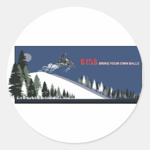 Sticker Rond byob[Conserver