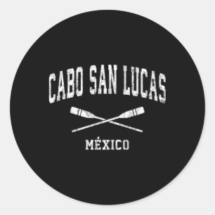 Sticker Rond Cabo San Lucas Mexique Paddle nautique Sports Oars
