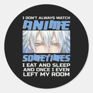 Sticker Rond Cadeau Anime Pour Garçons Hommes Adolescent Anime 