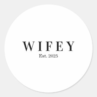 Sticker Rond cadeau d'anniversaire de femme personnalisée