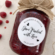 Cadeau de mariage écriture moderne bourré d'amour