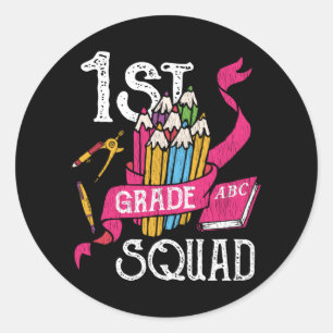 Sticker Rond Cadeau pour les élèves de CP pour la rentrée scola