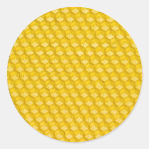 Sticker Rond Cadeaux Arrière - plans Honeypeb