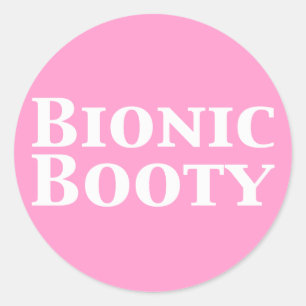 Sticker Rond Cadeaux Bionic Booty