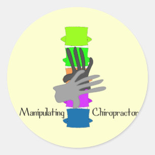 Sticker Rond Cadeaux de chiropraticien