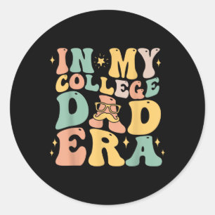 Sticker Rond Cadeaux De Diplôme De 2025 Pour Papa Dans Mon Coll