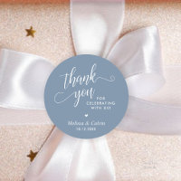 Cadeaux de remerciement de mariage minimaliste mod