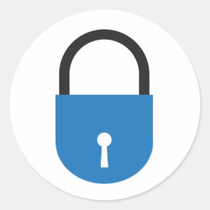 Sticker Rond 🔒 - cadenas