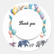 Cadre de célébration des éléphants lunaires
