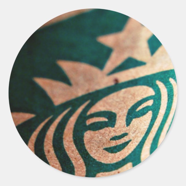 Sticker Rond Café (Devant)