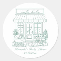 Cafe Bebe Bonjour Baby Shower