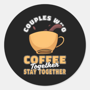 Sticker Rond Café Roaster Barista Roasting Café Café