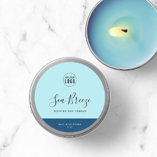 Sticker Rond Calligraphie Couleurs modifiables Contraste Étique