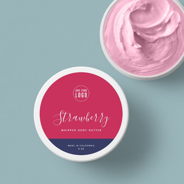 Sticker Rond Calligraphie Couleurs modifiables Contraste Étique (Créateur téléchargé)