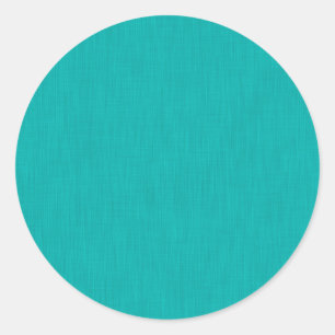 Sticker Rond Calme & simple Fond texturé turquoise