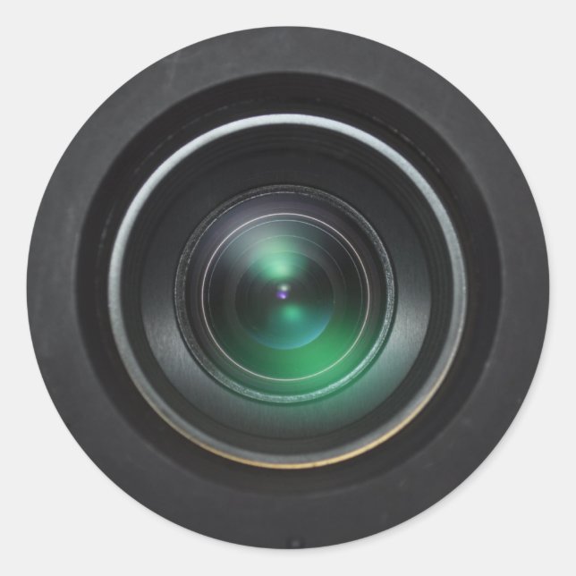Sticker Rond Caméra (Devant)