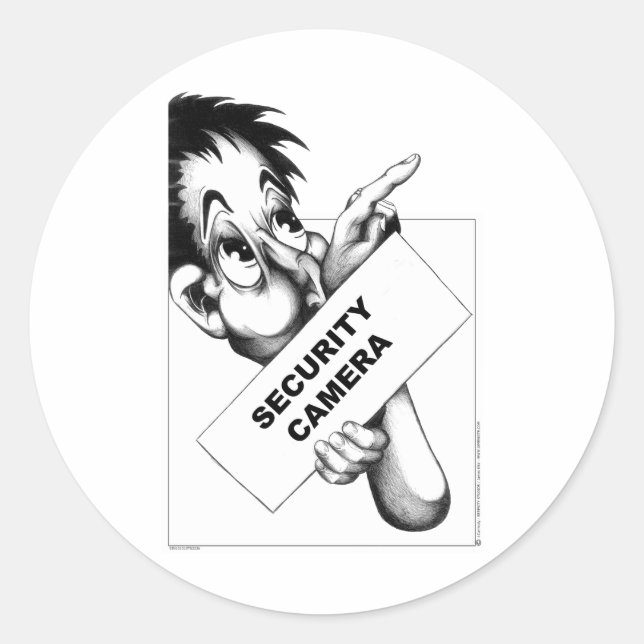 Sticker Rond Camera (Devant)
