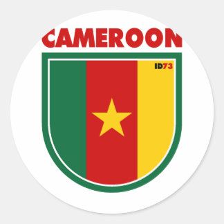 Sticker Rond Cameroun
