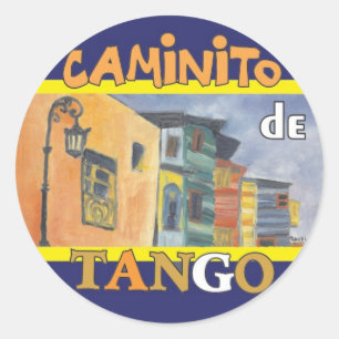 Sticker Rond Caminito