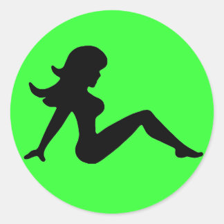 Sticker Rond Camionnette