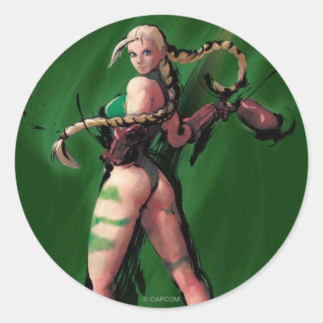 Sticker Rond Cammy Turn (Devant)